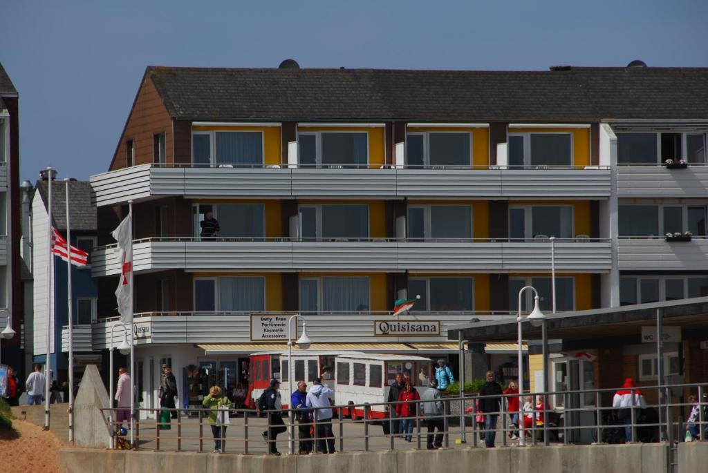 Hotel Quisisana & Appartements Quisi Heligoland Eksteriør billede